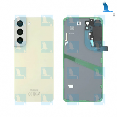 Back cover - Battery cover - GH82-27434F - Creme - Galaxy S22 (S901B) - oem