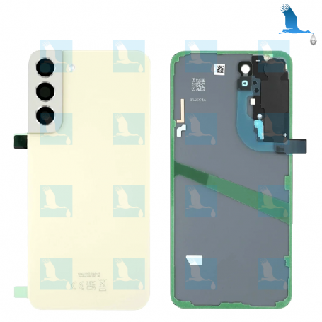 Back Cover - Battery cover - GH82-27444F - Cream - Galaxy S22+ 5G (S906) - oem