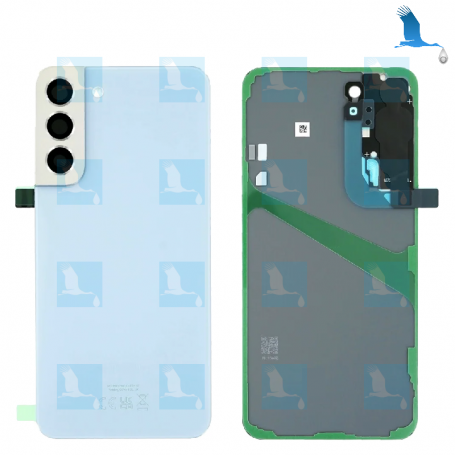 Back Cover - Battery cover - GH82-27444H - Blau (Sky Blue) - Galaxy S22+ 5G (S906) - oem