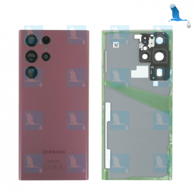 Back Cover - Battery cover - GH82-27457B - Burgundy - Galaxy S22 Ultra (S908B) - ori Back Cover - Battery cover - GH82-27457B - Burgundy - Galaxy S22 Ultra (S908B) - ori