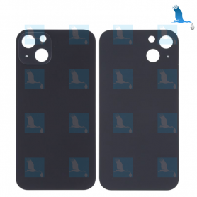 Back cover glass - Foro grande - Nero (Midnight) - iPhone 14 Plus - oem Back cover glass - Foro grande - Nero (Midnight) - iPhone 14 Plus - oem