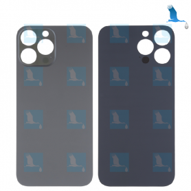 Back cover glass - Foro grande - Nero (Space Black) - iPhone 14 Pro Max - oem Back cover glass - Foro grande - Nero (Space Black) - iPhone 14 Pro Max - oem