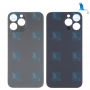 Back cover glass - Foro grande - Nero (Space Black) - iPhone 14 Pro Max - oem