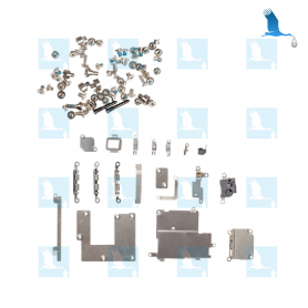 Jeu complet de supports métalliques + jeu de vis - iPhone 11 Pro - qor Jeu complet de supports métalliques + jeu de vis - iPhone 11 Pro - qor