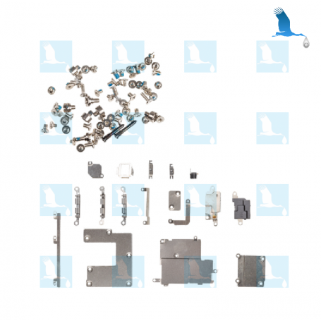 Jeu complet de supports métalliques + jeu de vis - iPhone 11 Pro Max - qor
