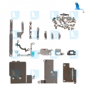 Set completo staffa in metallo + set di viti - iPhone 13 - qor