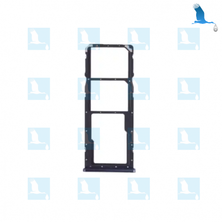 SIM Card Tray - Nero (Midnight Black) - Huawei Y9 2019 (JKM-LX1 / JKM-L23 / JKM-LX3) - ori