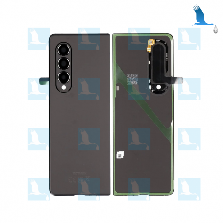 Backcover - Battery Cover - GH82-26312A - Noir (Phantom Black) - Galaxy Z Fold 3 (F926B) - oem