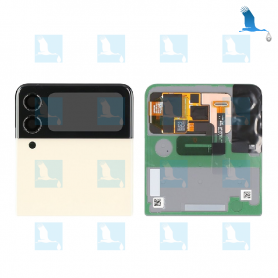 Frontcover with Front LCD - GH97-26773B - Crème - Galaxy Z Flip 3 (F711B) - Service Pack Frontcover with Front LCD - GH97-26773B - Crème - Galaxy Z Flip 3 (F711B) - Service Pack