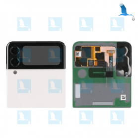 Frontcover with Front LCD - GH97-26773F - Argent - Galaxy Z Flip 3 (F711B) - Service Pack Frontcover with Front LCD - GH97-26773F - Argent - Galaxy Z Flip 3 (F711B) - Service Pack