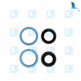 Camera Lens with Frame - Blu - iPhone 13 / 13 mini - oem