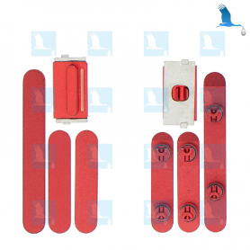 Side Key Button - Rouge - iPhone 13 / 13 mini - ori