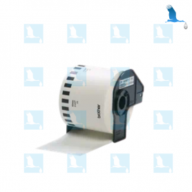 DK-22205 - Groß 62mm - Länge 30m - Papieretikettenrolle Brother