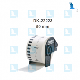 DK-2222 - Groß 50mm - Länge 30m - Papieretikettenrolle Brother - oem