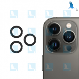 Camera Lens with Frame - Graphite - iPhone 13 / 13 Pro Max - oem Camera Lens with Frame - Graphite - iPhone 13 / 13 Pro Max - oem