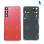 Backcover - Battery Cover - GH82-30393F - Rosso - Samsung Galaxy S23 (S911B) - oem