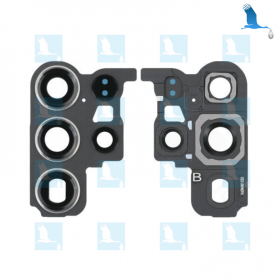 Camera Lens with Frame - GH82-30462B - Crème - Samsung Galaxy S23 Ultra (S918B) - oem Camera Lens with Frame - GH82-30462B - Crème - Samsung Galaxy S23 Ultra (S918B) - oem