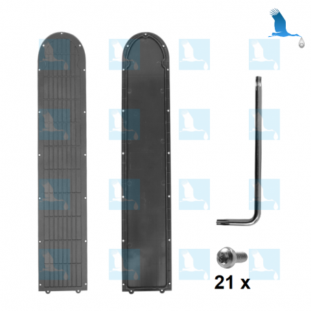 Battery cover - Bottom plate cover with screw - Xiaomi Electrique Scooter M365 & M365 Pro