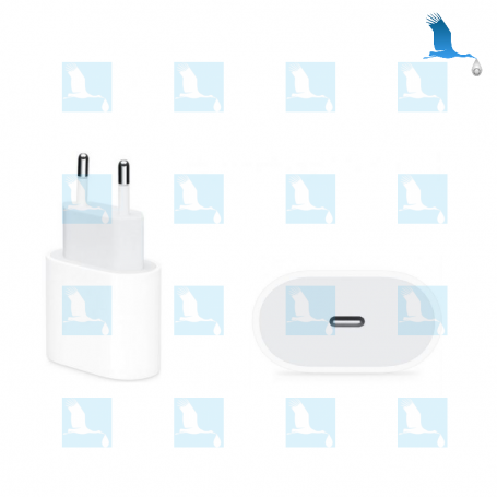 Ladegerät - Netzadapter - USB-C-Anschluss - 100-240V - 20W - Apple - qor