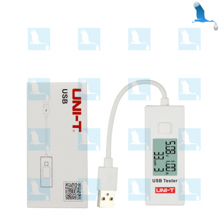 UNIT testeur mobile USB (V, A, mAh)