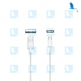 Câble USB vers USB-C - Blanc - 1m