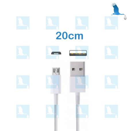 Câble MicroUSB - Pro (20cm)