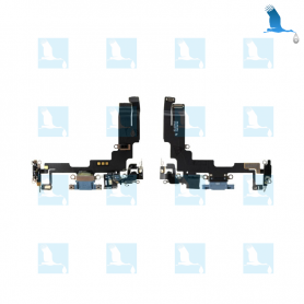 Charging Port Flex - Blue - iPhone 14 - ori