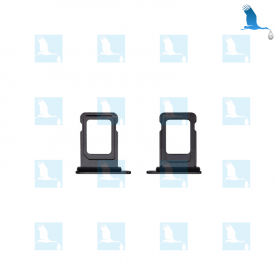 SIM Card Tray - Schwarz (Midnight) - iPhone 14 / 14 Plus - ori