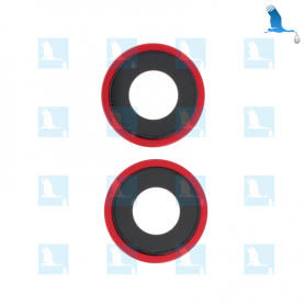 Camera Lens with Frame - Rosso - iPhone 14 / 14 Plus - ori Camera Lens with Frame - Rosso - iPhone 14 / 14 Plus - ori