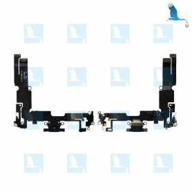 Charging Port Flex  - Schwarz (Midnight) - iPhone 14 Plus - qor