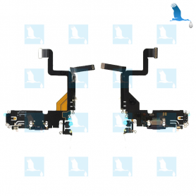 Charging Port Flex - Violet (Deep Purple) - iPhone 14 Pro - ori