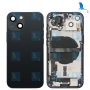 Frame Complete with Backcover Glass - Noir (Midnight) - iPhone 13 mini - oem