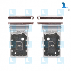 SIM Card Tray - GH98-46193B - Lila (Phantom Violet) - Samsung Galaxy S21 / S21 Plus - original SIM Card Tray - GH98-46193B - Lila (Phantom Violet) - Samsung Galaxy S21 / S21 Plus - original