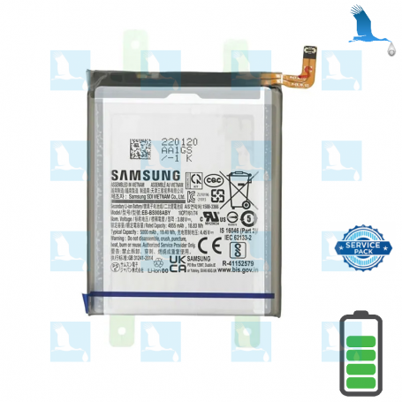 Battery - EB-BS906ABY - GH82-27502A - 3.88V - 4370mAh - 16.95Wh - Galaxy S22+ (S906B) - service pack