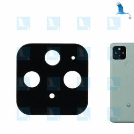 Camera lens with sticker - Google Pixel 5 (GTT9Q/GD1YQ)