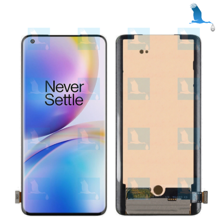 One+ 8 - LCD + Touchscreen + Frame - OnePlus 8 (IN210) - original - qor