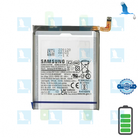 Akku - EB-BS908ABY - GH82-27484A - 3.88V - 4855mAh - 18.83Wh - Galaxy S22 Ultra (S908B) - service pack