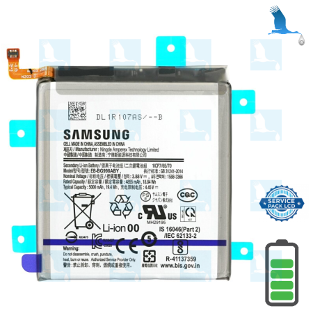 Batterie - EB-BG998ABY - GH82-24592A - 5000 mAh - Samsung Galaxy S21 Ultra (G998B) - service pack