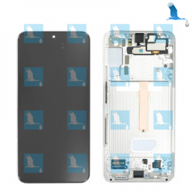 copy of LCD + Touch + Frame - GH82-27500B/GH82-27501B - Weiss - Galaxy S22+ (S906B) - service pack copy of LCD + Touch + Frame - GH82-27500B/GH82-27501B - Weiss - Galaxy S22+ (S906B) - service pack
