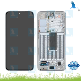 LCD + Touch + Frame - GH82-30480F,GH82-30481F - Lime - Samsung Galaxy S23 (S911B) - sp (service pack) LCD + Touch + Frame - GH82-30480F,GH82-30481F - Lime - Samsung Galaxy S23 (S911B) - sp (service pack)
