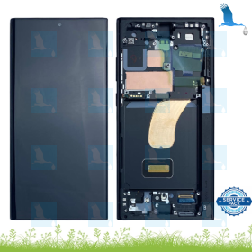 S23 Ultra - LCD + Touch + Frame - GH82-30465E/GH82-30466E - Black (Graphite, red) - Service pack - Samsung S23 Ultra (S918B) S23 Ultra - LCD + Touch + Frame - GH82-30465E/GH82-30466E - Black (Graphite, red) - Service pack - Samsung S23 Ultra (S918B)