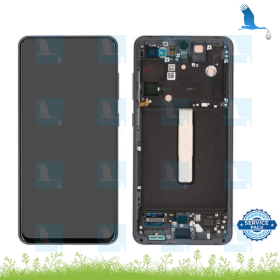 LCD + Touch + Frame - GH82-26414A - Black (Graphite) - Galaxy S21 FE (G990B) - sp
