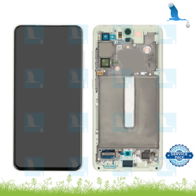 LCD + Touch + Frame - GH82-26414C - Verde (Olive) - Galaxy S21 FE (G990B) - sp LCD + Touch + Frame - GH82-26414C - Verde (Olive) - Galaxy S21 FE (G990B) - sp