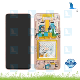 LCD + Touchscreen + Frame - GH82-20348C - Gold - A80 A805F - service pack