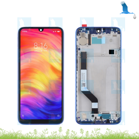 LCD + Touch + Frame - 5610100140C7 - Blue - Redmi Note 7 (M1901F7G) LCD + Touch + Frame - 5610100140C7 - Blue - Redmi Note 7 (M1901F7G)