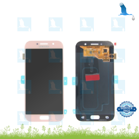 Display and Touchscreen - GH97-19733D - GH97-20135D - Pink - A5 (2017) A520F - service pack Display and Touchscreen - GH97-19733D - GH97-20135D - Pink - A5 (2017) A520F - service pack