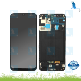 A50 - LCD+Touch+Frame - GH82-19204A / GH82-19713A / GH82-19714A / GH82-19289A - Noir - A50 (A505F) - service pack A50 - LCD+Touch+Frame - GH82-19204A / GH82-19713A / GH82-19714A / GH82-19289A - Noir - A50 (A505F) - service pack