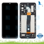 LCD + Touch + Frame - GH82-25121A / GH82-25122A - Schwarz - Galaxy A32 (5G) - A326B - Service pack