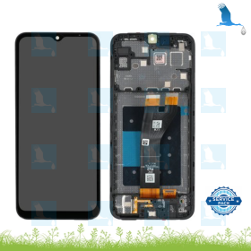 A14 - LCD + Touch + Frame - GH82-30658A - Service pack - Schwarz - Galaxy A14 (5G) (A146P) A14 - LCD + Touch + Frame - GH82-30658A - Service pack - Schwarz - Galaxy A14 (5G) (A146P)