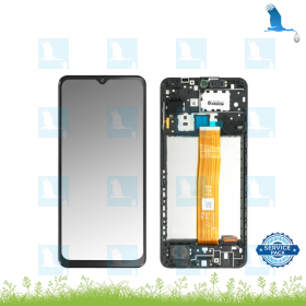 A12 (A127F) - LCD + Touch + Frame - GH82-26485A - Schwarz - Galaxy A12 Nacho (A127F) - service pack A12 (A127F) - LCD + Touch + Frame - GH82-26485A - Schwarz - Galaxy A12 Nacho (A127F) - service pack
